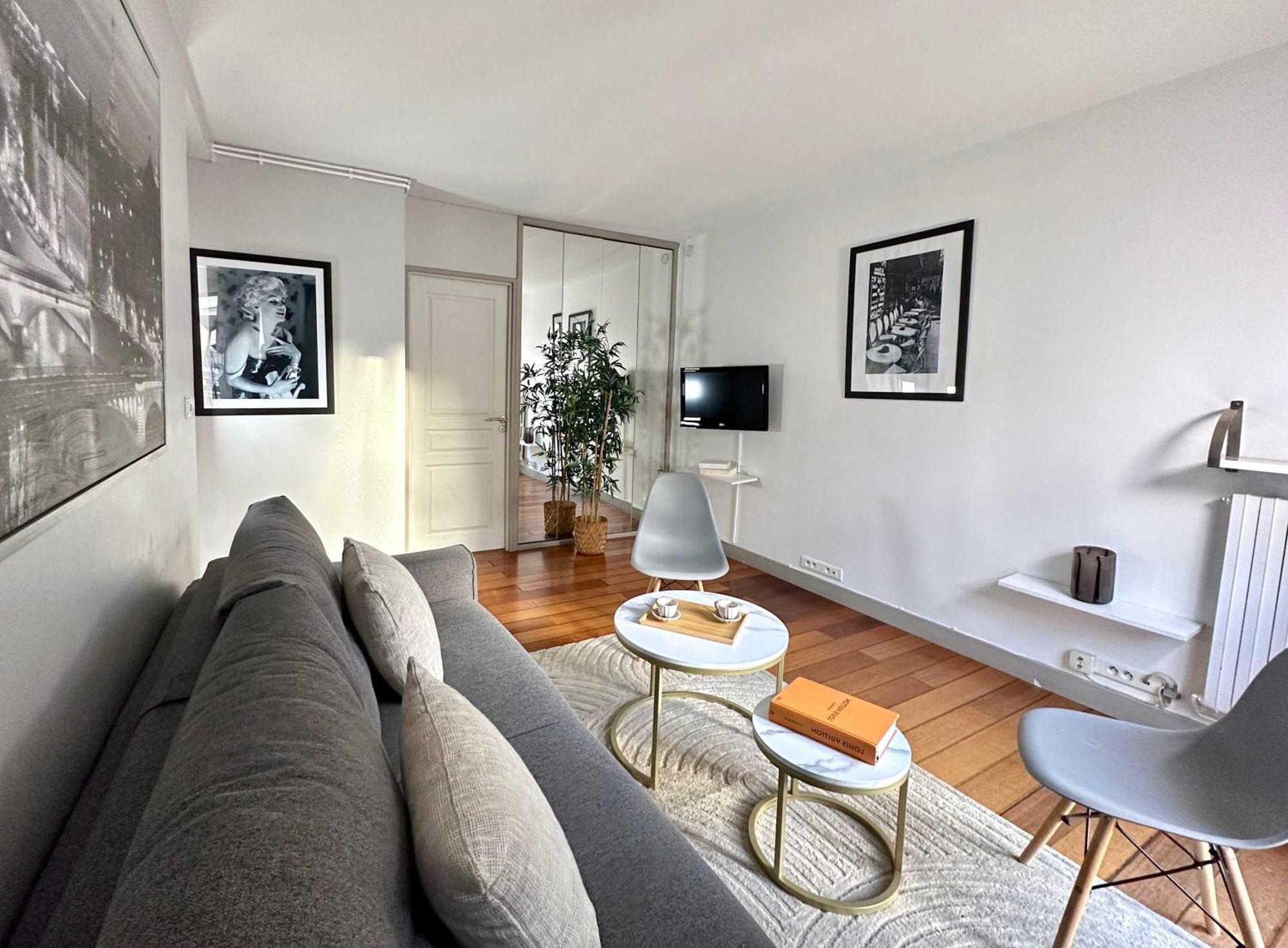Beautiful Calm Studio In Le Marais Paris Luaran gambar